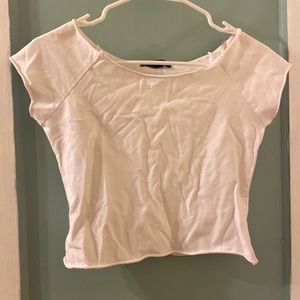 Forever 21 Cropped White shirt